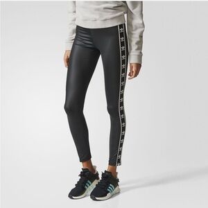 adidas Originals BJ8360 Trefoil Sides Black Leggings